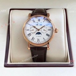Copy Patek Philippe Grand Complications Watch Rose Gold 42mm