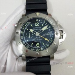 2019 Replica Panerai Submersible Rubber Strap PAM193 Watch Green Markers