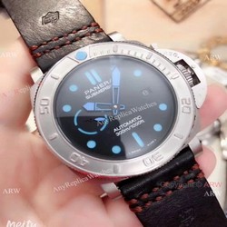 2019 Replica Panerai Submersible Mike Horn Edition PAM985 Watch Blue Markers