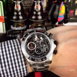 High Quality Copy Rolex Daytona La Montoya Chronograph Stainless Steel Watch