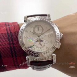 AAA Replica Patek Philippe Grandmaster Chime SS White Dial Watch