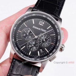 Replica Audemars Piguet New Code 11.59 Collection SS Black Dial
