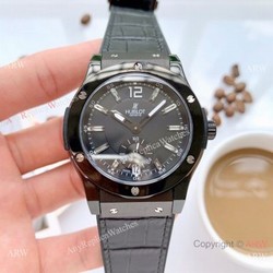 Solid Black Hublot Classic Fusion Men Watch  New Replica