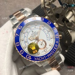 N9 Factory Swiss 7750 Rolex Yacht-Master II Watch 2-Tone Rose Gold