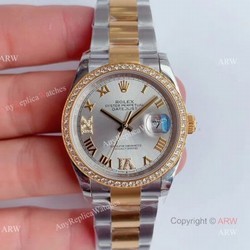 EW Factory Swiss Copy Rolex Oyster Perpetual Datejust Men Watch  Rolex Datejust 36 Diamond Watch