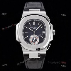 New Patek Philippe Nautilus Stainless Steel Dark Blue Dial Luxury Replica Watches