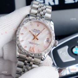 New Rolex Datejust Lady Watch Stainless Steel MOP Dial