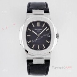 Swiss Replica Patek Philippe Nautilus Dark Blue Dial Stainless Steel Watch For Men