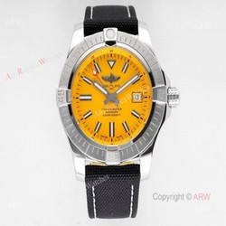 (BLSF) New Breitling Avenger Seawolf Yellow Face Swiss Replica Watches 45mm