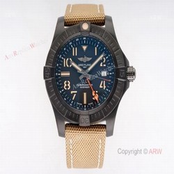 (BLSF) New Breitling Avenger Seawolf Titanium Black Dial Automatic Replica Watches