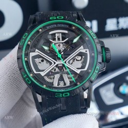Best Replica Roger Dubuis Excalibur Hurac?n Green Automatic Watch 45mm