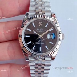 AR Factory V3 904L Rolex Datejust ii Black Dial 41mm Watch