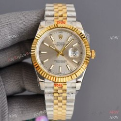 Swiss Quality Rolex Datejust ii 41mm Watch Two Tone Jubilee Strap Citizen 8215 Movement