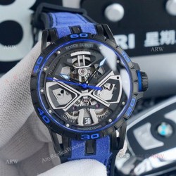 Ref RDDBEX0749 Best Replica Roger Dubuis Excalibur Huracan Blue Watch 45mm