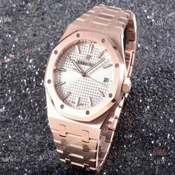 OM Factory New Upgraded Knockoff Audemars Piguet Royal Oak Rose Gold 41mm Automatic Watch