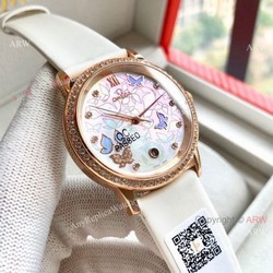 Replica Omega De Ville Special Edition Lady Watches Rose Gold
