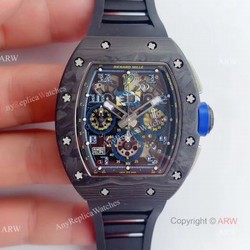 V2 NEW UPGRADED KV Factory Richard Mille RM-011 Skeleton Replica Watch