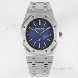 Swiss Replica Audemars Piguet Royal Oak 15202 Blue Dial Stainless Steel Watch 39mm