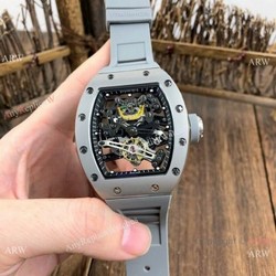 New Copy Richard Mille RM38-01 Gray Rubber Men Watches