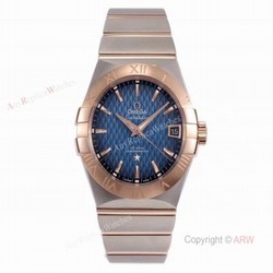 New VS Factory Omega Constellation 2020 Blue Dial Replica Watches 38mm