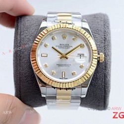 Fake Presidential Rolex Oyster Perpetual Datejust II Two Tone 41mm