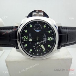 Copy Panerai Luminor GMT Automatic Watch Black Dial