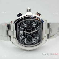 High Quality Replica Cartier Roadster Chronograph Stainless Steel Watch