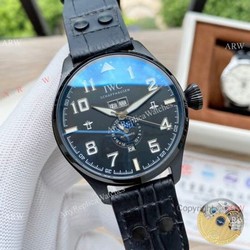 Copy IWC Big Pilots All Black Watches  High Quality IWC Watch