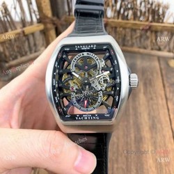 New Copy Franck Muller Vanguard Yachting Anchor Men Watch Skeleton Dial