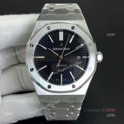 BF Swiss Replica Audemars Piguet Royal Oak 15400 Black Dial Automatic Watch