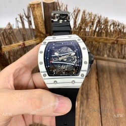 Swiss Quality Richard Mille RM61-01 Yohan Blake Replica Watch Carbon  Skeleton