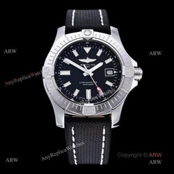 (GF) New Breitling Avenger Black Dial 43mm Automatic Watch Replica Asia 2824