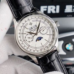 Swiss Replica Patek Philippe Geneve Base 1000 Watch White Face