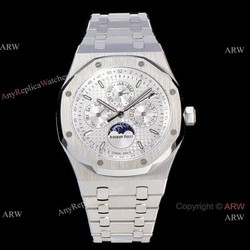 BF Audemars Piguet Perpetual Calendar Replica Watch Silver Dial Cal.5134 Movement