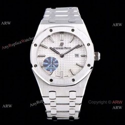 JF Audemars Piguet Lady Royal Oak 67650 Silver Dial Watch Swiss Quartz