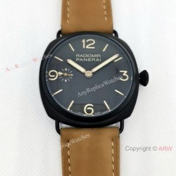 Copy Panerai Radiomir PAM00504 Black Case Watch  P3000 Movement