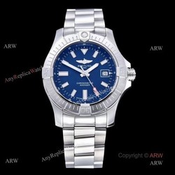 (GF) Best Breitling Avenger 43 Blue Dial Stainless Steel Swiss Replica Watches
