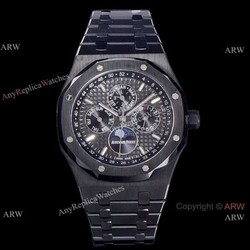 BF Factory Copy Audemars Piguet Perpetual Calendar Cal.5134 Watch Solid Black Case