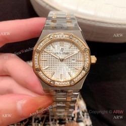 Copy Audemars Piguet Royal Oak Lady 33mm Watches Two Tone