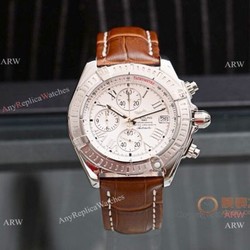 New Breitling Avenger Roman Markers White Dial Copy Watches