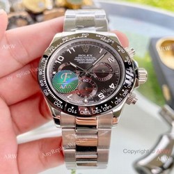 New Style Rolex Daytona Black Dial Watch 40mm Replica