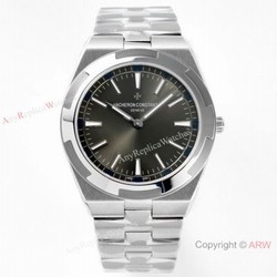 Grade 1A Vacheron Constantin Overseas Ultra-thin Replica Watch Rhodium Face Stainless Steel