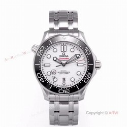 VS Factory Omega Seamaster 300 White Dial New 2020 Swiss Replica Watches For Men