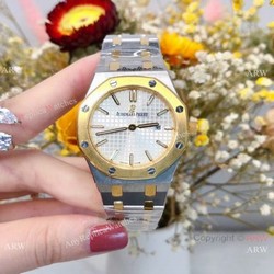 Best Copy Audemars Piguet Royal Oak Two Tone Watch 33mm Women