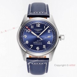 Swiss Grade Replica Longines Spirit Blue Dial Watch  Vintage Longines Watch