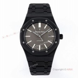New Audemars Piguet Watches Royal Oak 15400 Grey Dial Black Venom DLC Swiss Replica Watches