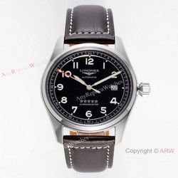 Swiss Grade Replica Longines Spirit Black Dial Watch  Vintage Watch