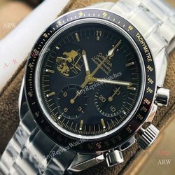 2021 New TW Factory Omega Speedmaster Chrono Men Watch Stainless Steel Case