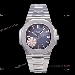 (GR) V2 Version  Patek Philippe 5711 Patek Philippe Nautilus Dark Blue Dial Swiss Replica Watch