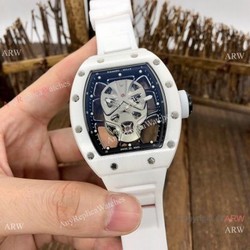 NEW! Copy Richard Mille RM52-06 Tourbillon Mask Watches Ceramic Case